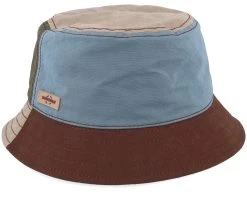 Bucket Waxed Cotton Color Block Multi Bucket - Stetson -Fashion Hat Discount Store 4063633149672 3
