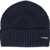 Beanie Merino Navy Cuff - Stetson