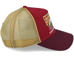 Eagle Head Red/Maroon Trucker - Stetson -Fashion Hat Discount Store 4063633151545 4