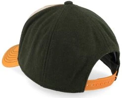 Cap Hacksaw Beige/Dark Green/Yellow Trucker - Stetson -Fashion Hat Discount Store 4063633151552 3