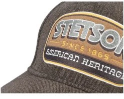 Wool/Linen Brown A-Frame Adjustable - Stetson -Fashion Hat Discount Store 4063633151569 6