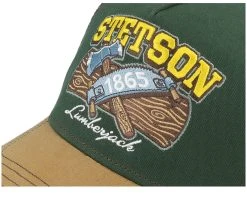 Lumberjack Green Trucker - Stetson -Fashion Hat Discount Store 4063633151743 6