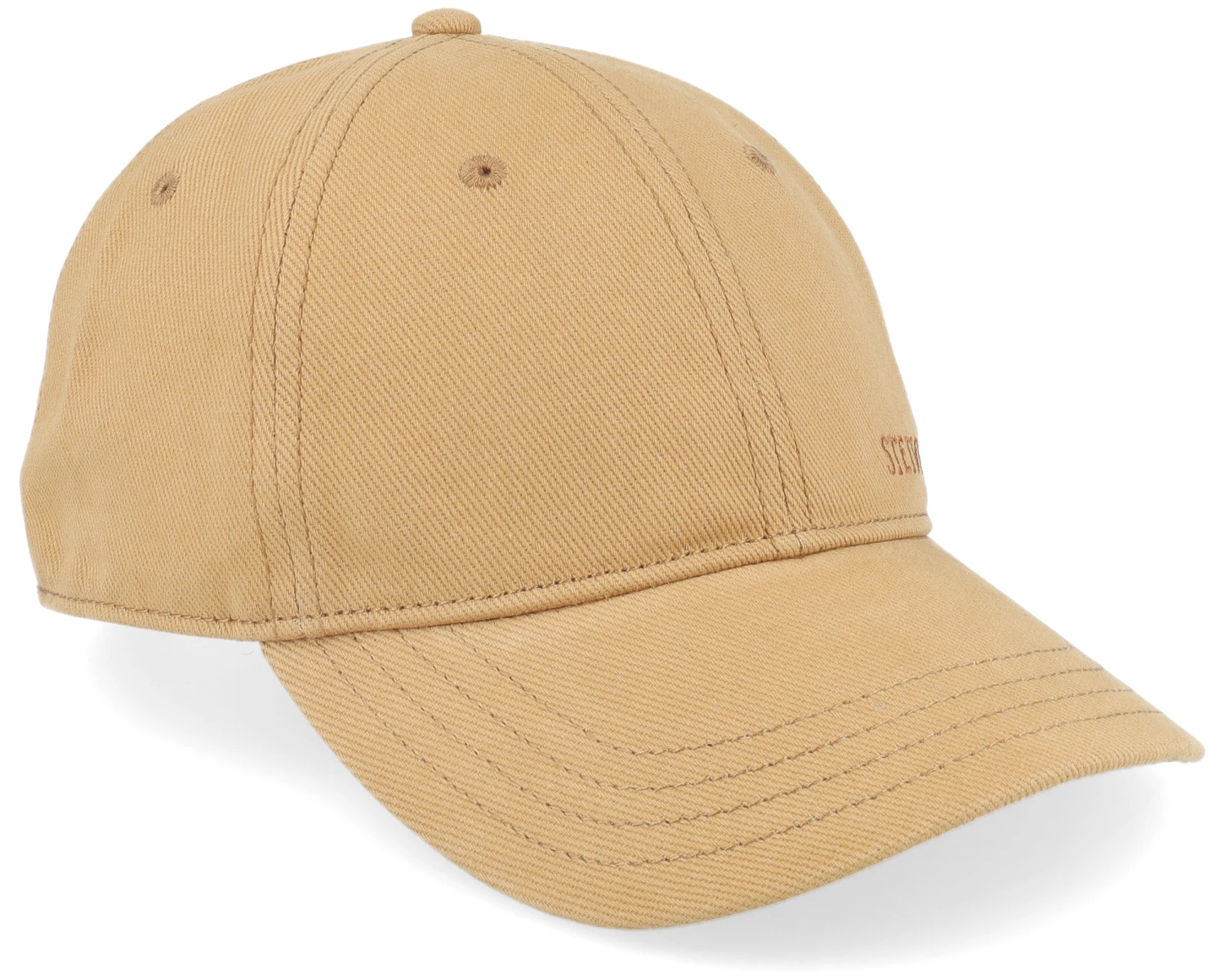 Baseball Cap Brushed Twill Camel Dad Cap - Stetson 2 Baseball Cap Brushed Twill Camel Dad Cap - Stetson - Image 2