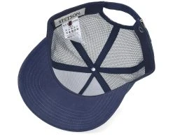 Vintage Brushed Twill Navy Trucker - Stetson -Fashion Hat Discount Store 4063633152139 5