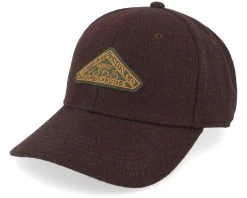 Baseball Cap Vintage Logo Patch Wool Brown Adjustable - Stetson