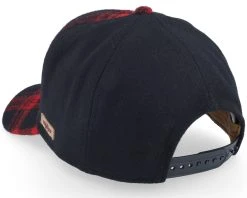 Shadow Plaid Red/Black Adjustable - Stetson -Fashion Hat Discount Store 4063633152191 3