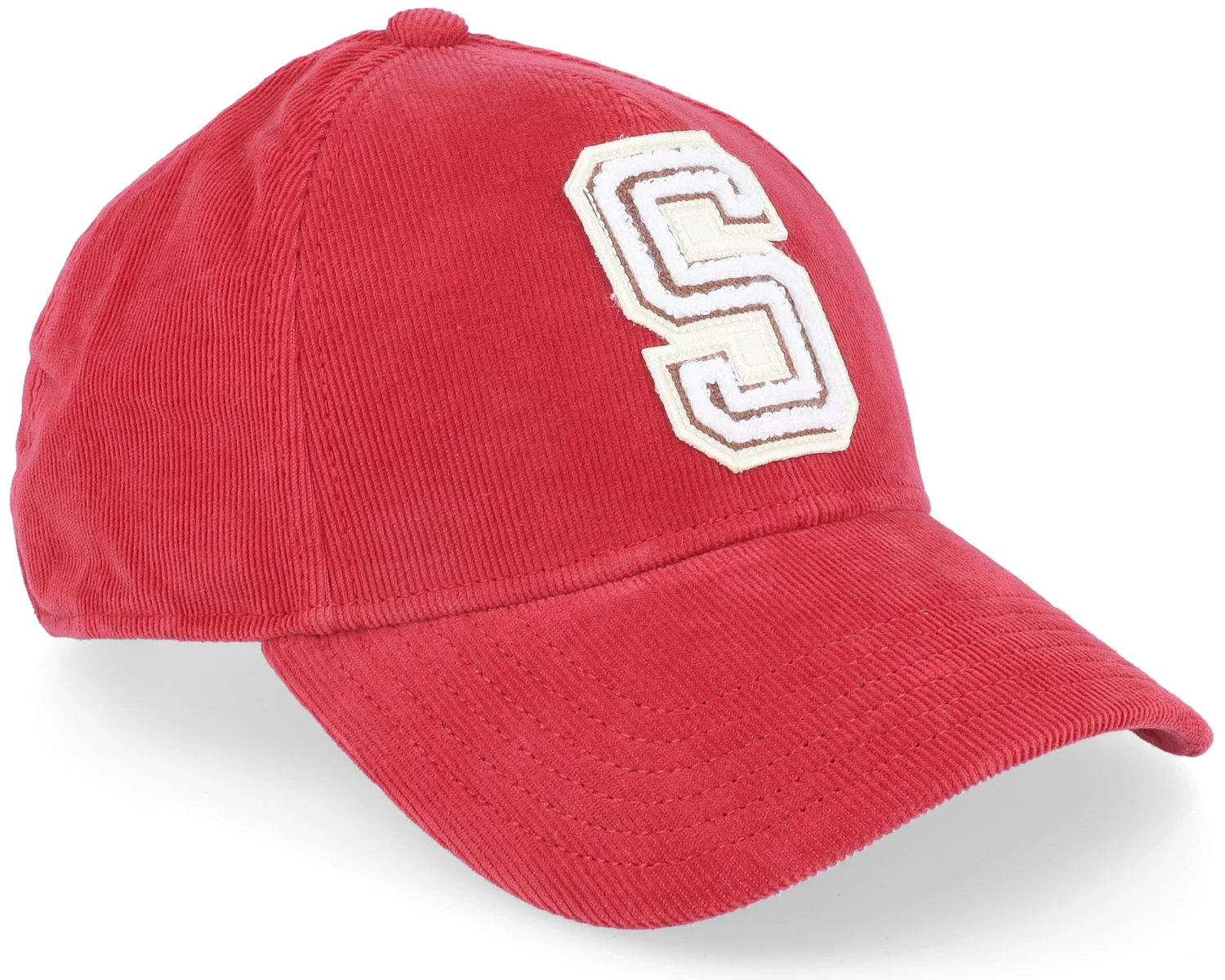 Baseball Cap Sustainable Corduroy Red Adjustable - Stetson 2 Baseball Cap Sustainable Corduroy Red Adjustable - Stetson - Image 2