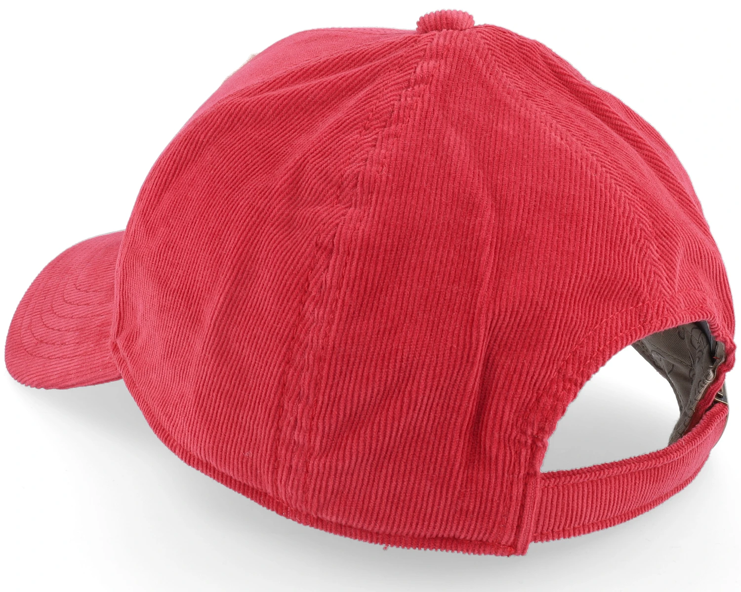 Baseball Cap Sustainable Corduroy Red Adjustable - Stetson 3 Baseball Cap Sustainable Corduroy Red Adjustable - Stetson - Image 3