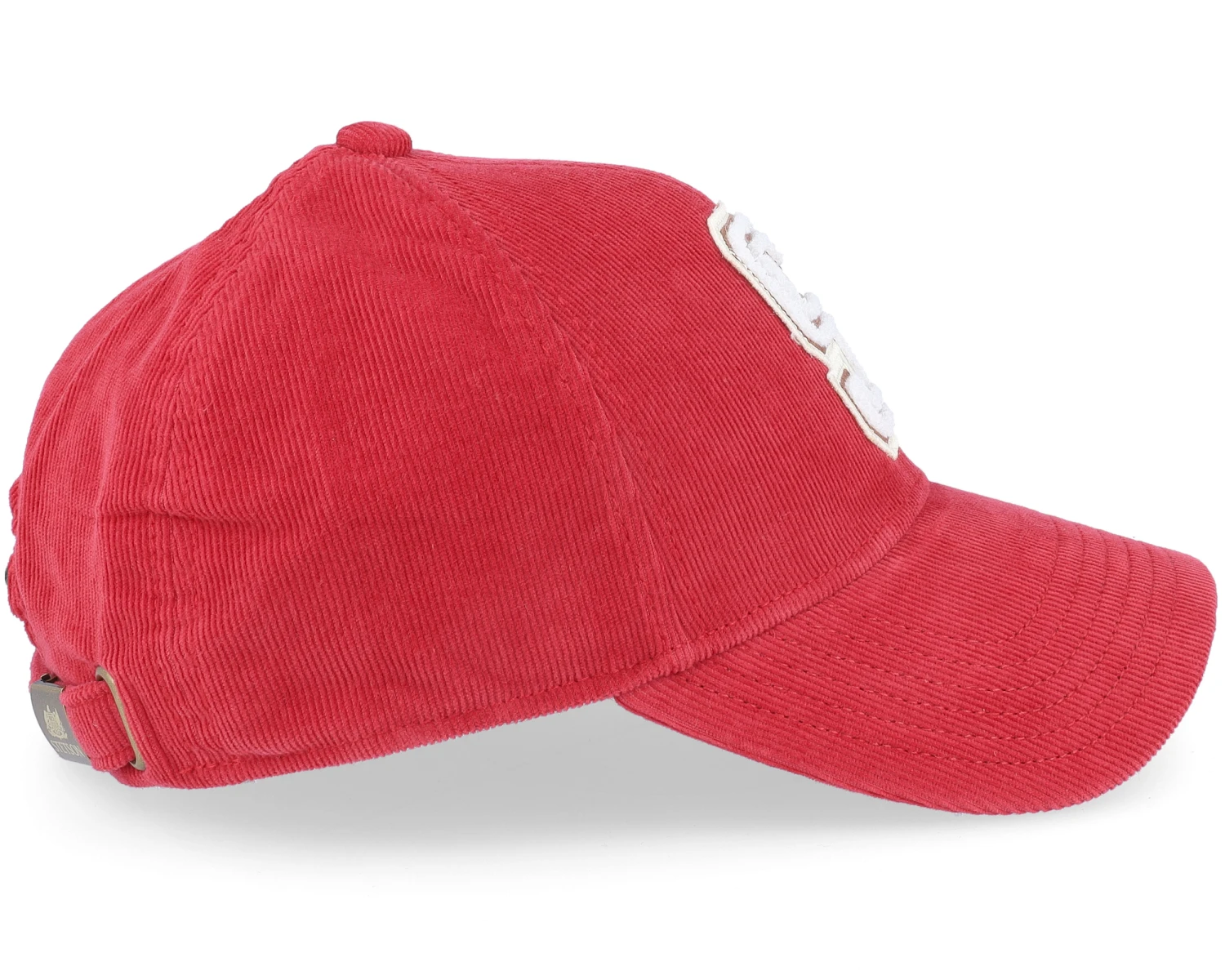 Baseball Cap Sustainable Corduroy Red Adjustable - Stetson 4 Baseball Cap Sustainable Corduroy Red Adjustable - Stetson - Image 4