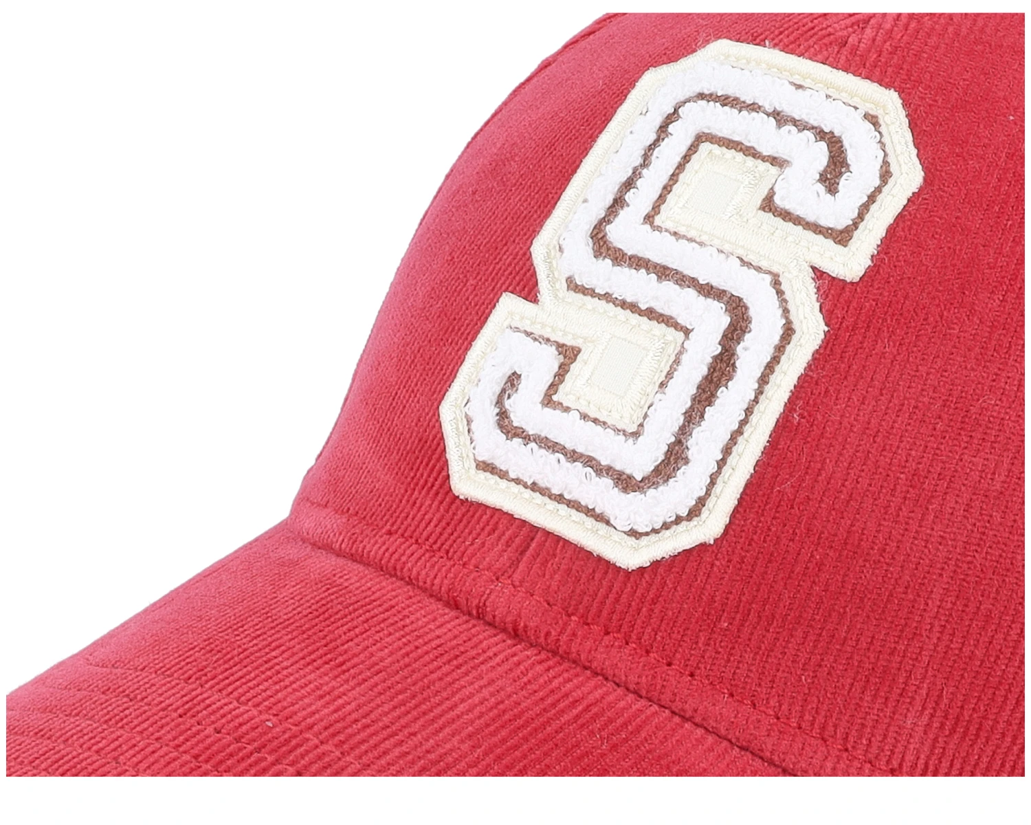 Baseball Cap Sustainable Corduroy Red Adjustable - Stetson 6 Baseball Cap Sustainable Corduroy Red Adjustable - Stetson - Image 6