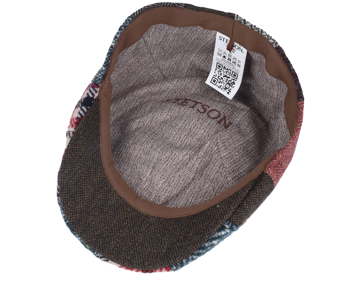 Texas Patchwork Multi Flat Cap - Stetson 4 Texas Patchwork Multi Flat Cap - Stetson - Image 4