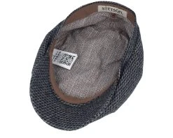Hatteras Wool Black/Charcoal Flatcap - Stetson 8 Hatteras Wool Black/Charcoal Flatcap - Stetson -Fashion Hat Discount Store 4063633155826 4