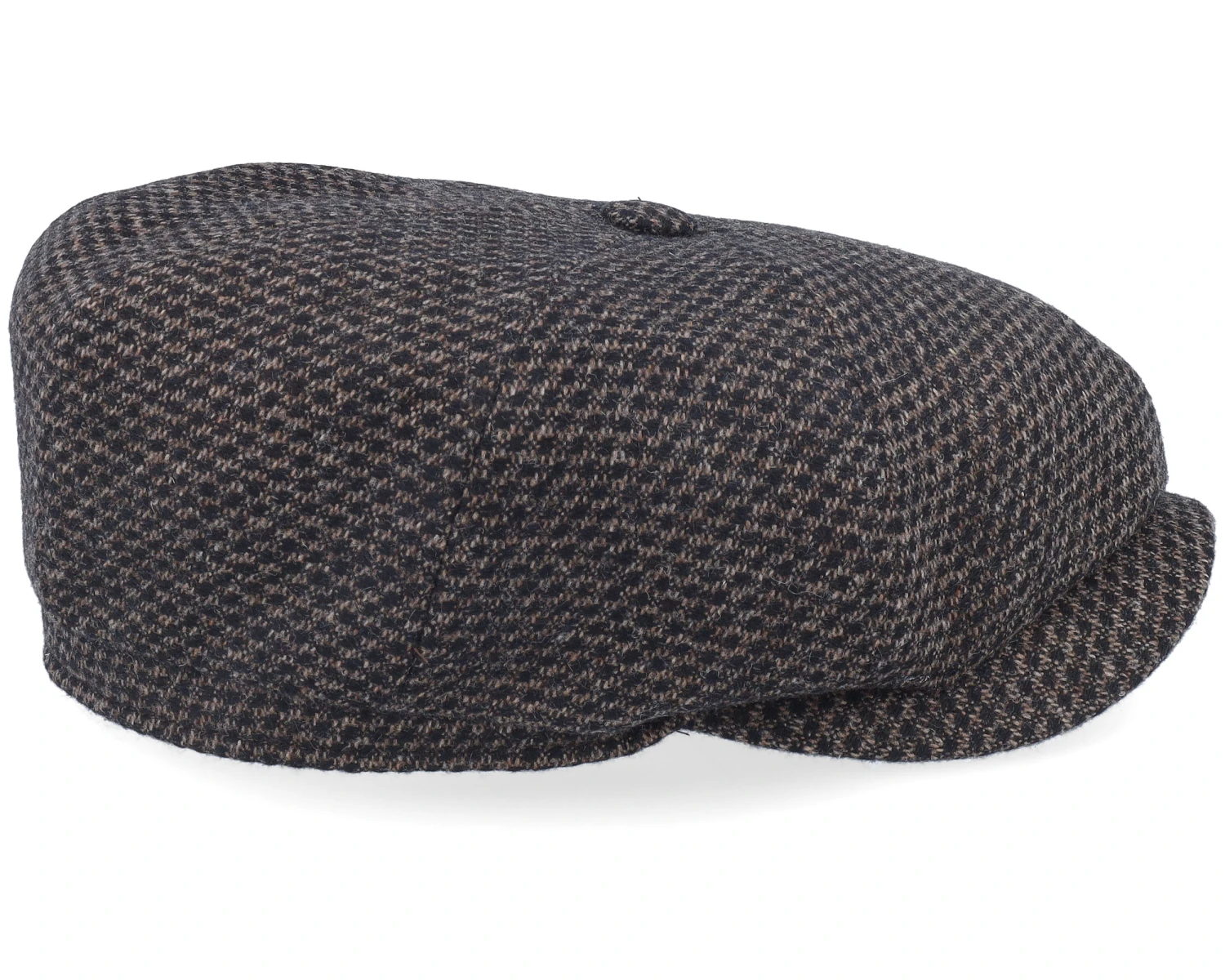 Hatteras Wool Black/Brown Flatcap - Stetson 3 Hatteras Wool Black/Brown Flatcap - Stetson - Image 3