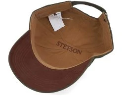 Baseball Cap Waxed Cotton Dark Green Adjustable - Stetson 10 Baseball Cap Waxed Cotton Dark Green Adjustable - Stetson -Fashion Hat Discount Store 4063633156229 5