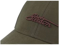 Baseball Cap Waxed Cotton Dark Green Adjustable - Stetson 11 Baseball Cap Waxed Cotton Dark Green Adjustable - Stetson -Fashion Hat Discount Store 4063633156229 6