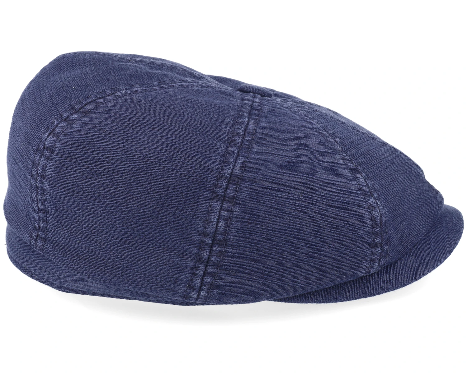 Hatteras Cotton Stetson X The Feebles Navy Flatcap - Stetson 3 Hatteras Cotton Stetson X The Feebles Navy Flatcap - Stetson - Image 3