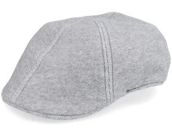 Texas Jersey The Feebles Heather Grey Flat Cap - Stetson