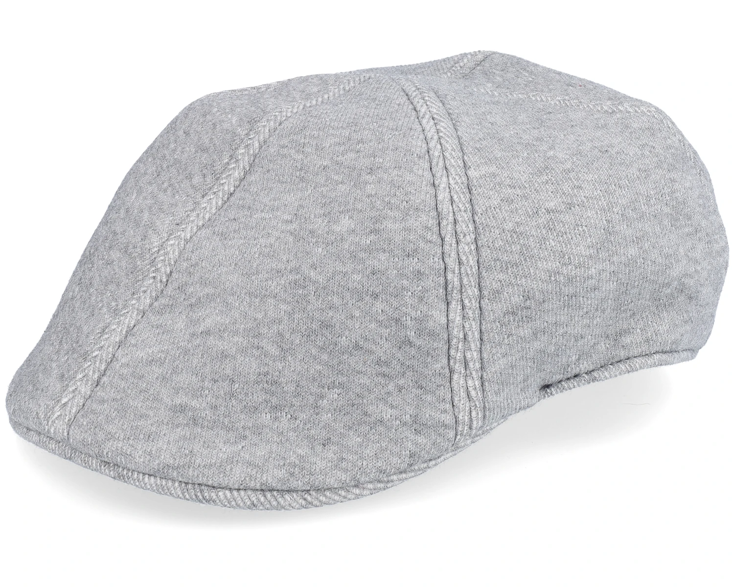 Texas Jersey The Feebles Heather Grey Flat Cap - Stetson 1 Texas Jersey The Feebles Heather Grey Flat Cap - Stetson