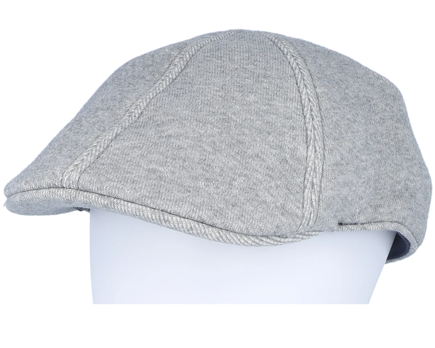 Texas Jersey The Feebles Heather Grey Flat Cap - Stetson 5 Texas Jersey The Feebles Heather Grey Flat Cap - Stetson - Image 5