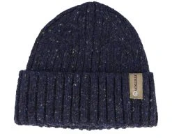 Beanie Donegal Wool Navy Cuff - Stetson