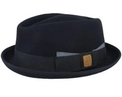 Diamond Card Stetson X The Feebles Black Pork Pie - Stetson