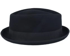 Diamond Card Stetson X The Feebles Black Pork Pie - Stetson 6 Diamond Card Stetson X The Feebles Black Pork Pie - Stetson -Fashion Hat Discount Store 4063633158544 3