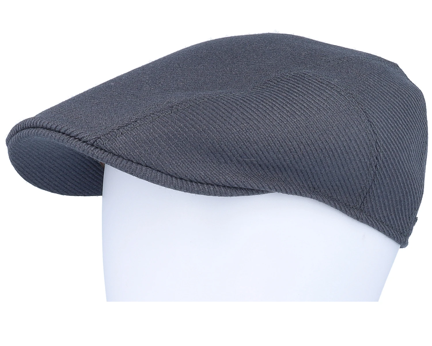 Ivy Cap Wool Twill Charcoal Flat Cap - Stetson 5 Ivy Cap Wool Twill Charcoal Flat Cap - Stetson - Image 5