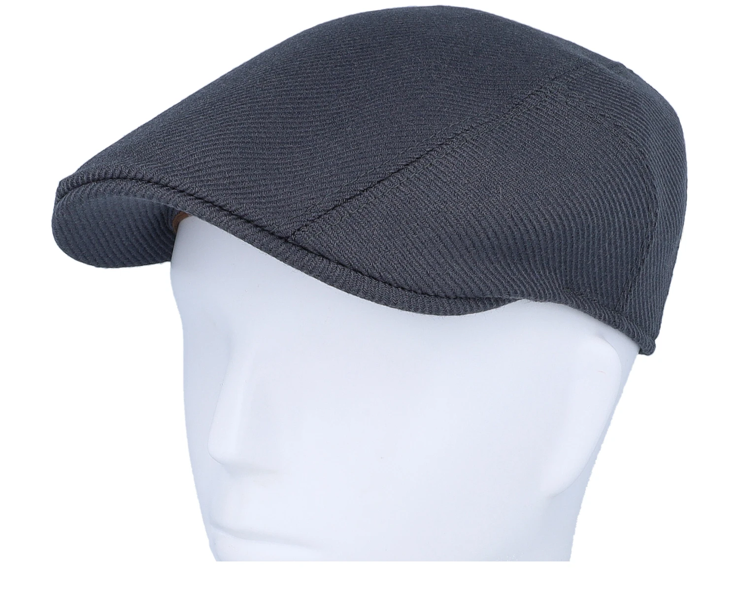 Ivy Cap Wool Twill Charcoal Flat Cap - Stetson 6 Ivy Cap Wool Twill Charcoal Flat Cap - Stetson - Image 6