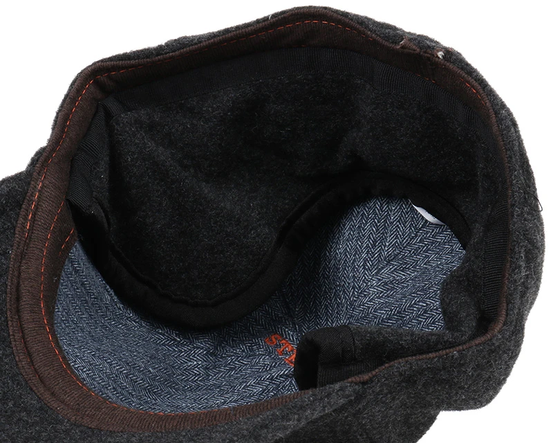Vaby Lined Dark Grey - Stetson 3 Vaby Lined Dark Grey - Stetson - Image 3