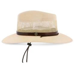 Lodge - Stetson Palm Straw Panama Hat -Fashion Hat Discount Store H OSLDGE NAT 2a