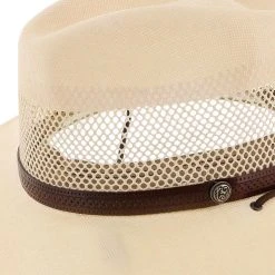 Lodge - Stetson Palm Straw Panama Hat -Fashion Hat Discount Store H OSLDGE NAT 4a