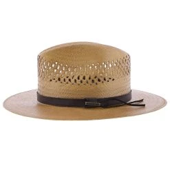 Peak View - Stetson Vented Shantung Straw Outdoor Hat - OSPKVW -Fashion Hat Discount Store H OSPKVW COPPER 2