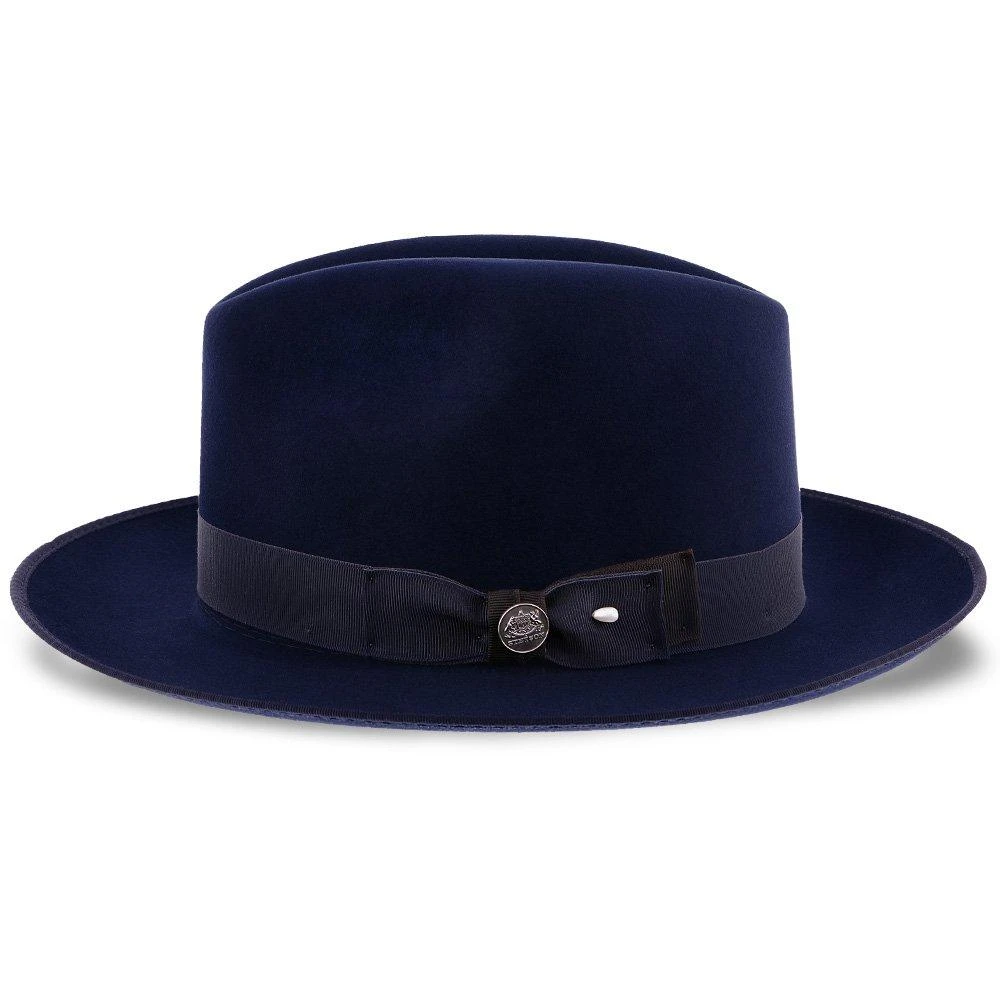 Stetson Noble Fur Felt Fedora Hat 6 Stetson Noble Fur Felt Fedora Hat - Image 6