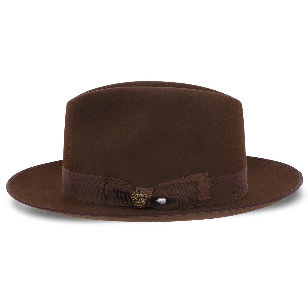 Stetson Noble Fur Felt Fedora Hat 7 Stetson Noble Fur Felt Fedora Hat - Image 7
