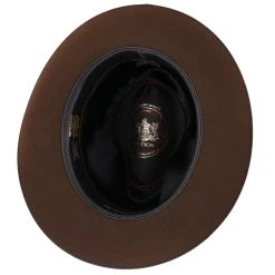 Stetson Noble Fur Felt Fedora Hat 28 Stetson Noble Fur Felt Fedora Hat -Fashion Hat Discount Store H TFNBLE MINK 6a