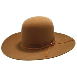 Smith - Stetson Fur Felt Open Crown Western Hat -Fashion Hat Discount Store H TFSMTH CHESTNUT 0a