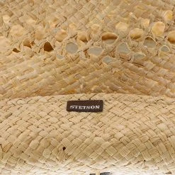 Bridger - Stetson Vented Raffia Straw Cowboy Hat - TSBRGR -Fashion Hat Discount Store H TSBRGR 5