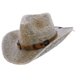 Monterrey Bay - Stetson Palm Straw Cowboy Hat - TSMTEY