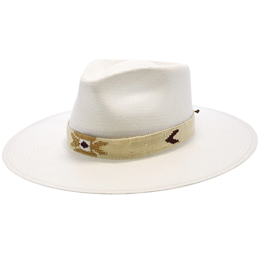 Sol - Stetson Shantung Straw Woven Hat Band 3 Sol - Stetson Shantung Straw Woven Hat Band - Image 3