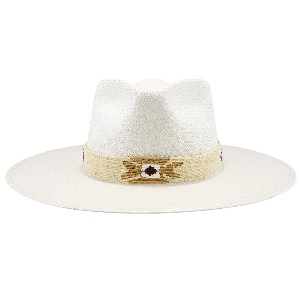 Sol - Stetson Shantung Straw Woven Hat Band 4 Sol - Stetson Shantung Straw Woven Hat Band - Image 4
