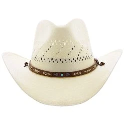 Santa Fe - Stetson Shantung Straw Cowboy Hat - TSSTFE -Fashion Hat Discount Store H TSSTFE 1