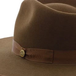 Midtown B - Stetson Wool Felt Fedora Hat -Fashion Hat Discount Store H TWMDNTB OAK 4a