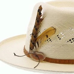 Andromeda - Stetson Straw Hat 23 Andromeda - Stetson Straw Hat -Fashion Hat Discount Store H XSANRM NAT 3a