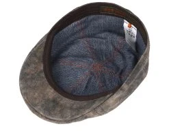 Texas Pig Skin Sportcap Flat Cap - Stetson -Fashion Hat Discount Store HS1002010 1 4
