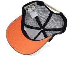 Forest Patrol Beige/Black/Green Trucker - Stetson -Fashion Hat Discount Store HS2002615 5