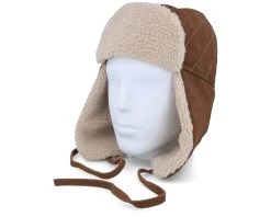 Bomber Cap Calf Split Trapper - Stetson -Fashion Hat Discount Store HS2123428 2 3