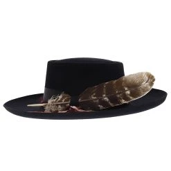 Kings Row - Stetson Wool Felt Bolero Hat -Fashion Hat Discount Store h tfkngsr black 3