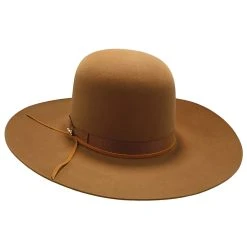 Smith - Stetson Fur Felt Open Crown Western Hat -Fashion Hat Discount Store h tfsmth chestnut 5a