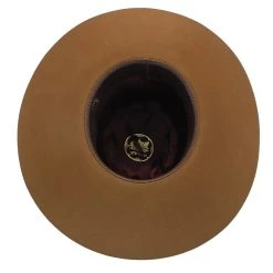 Smith - Stetson Fur Felt Open Crown Western Hat -Fashion Hat Discount Store h tfsmth chestnut 6a