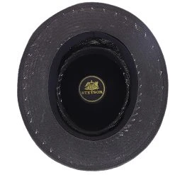 Keeneland - Stetson Shantung Straw Boater Hat -Fashion Hat Discount Store h tskeld blk 6a